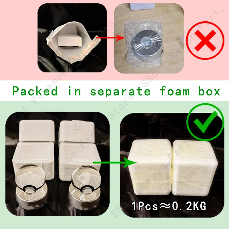 Pokémon 3D Crystal Pokéball Lamp – Pikachu, Gengar, Mewtwo and More